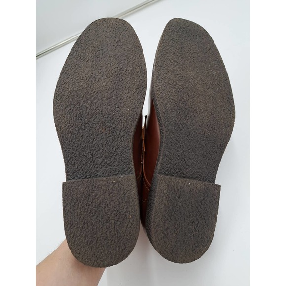 Boys Dear Stags Zander Memory Foam insole Brown Vegan leather  7M - Picture 4 of 8